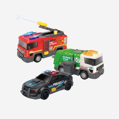 Fire Trucks & Police Cars