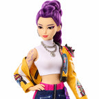 KPop Demon Hunters HUNTR/X Rumi Fashion Doll in Removable Look with Themed