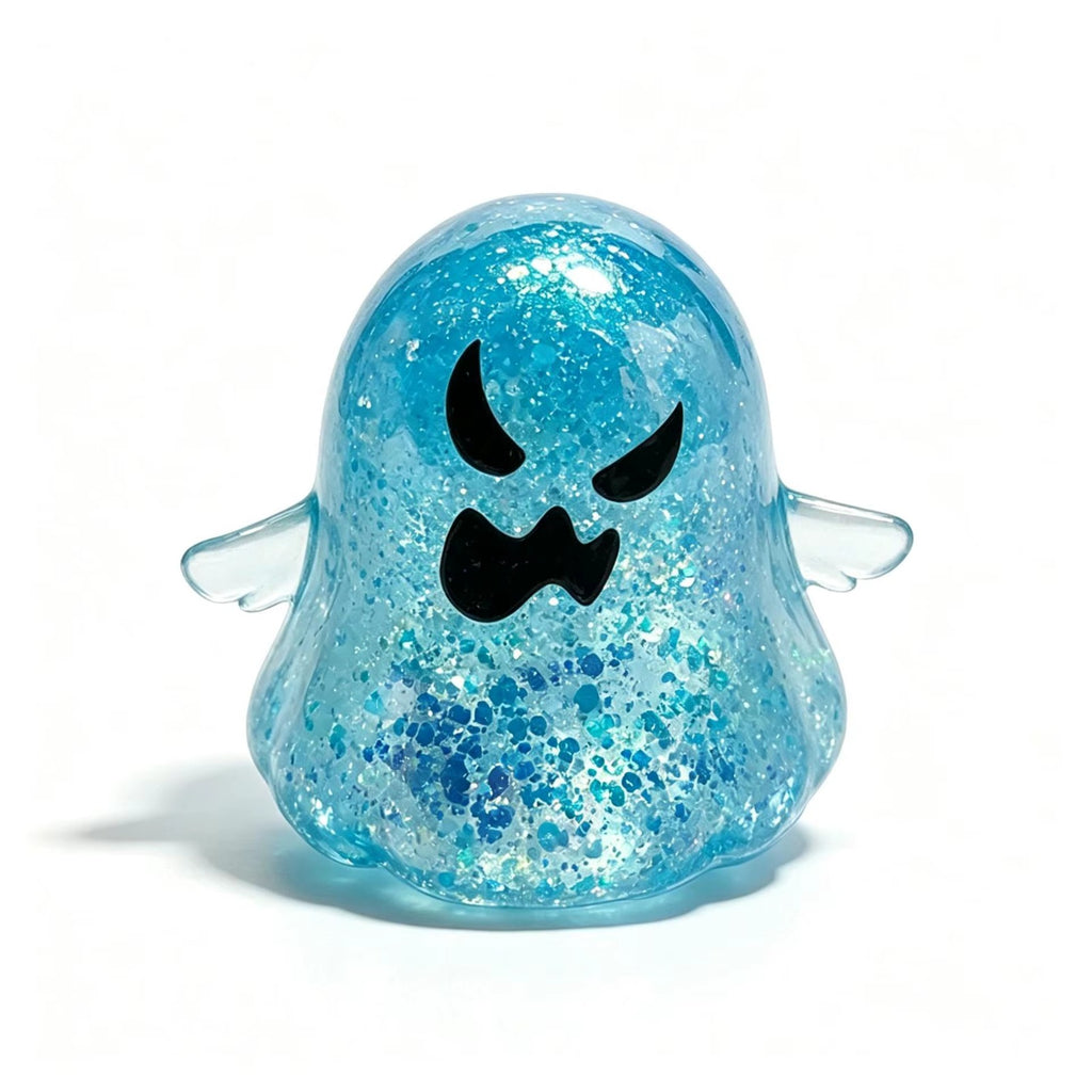 7cm Halloween Glow-in-the-Dark Ghost TPR Squishy Fidget Toy