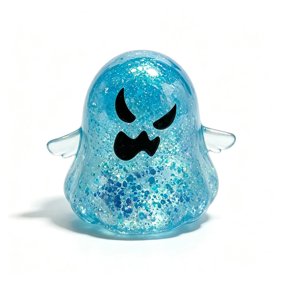 7cm Halloween Glow-in-the-Dark Ghost TPR Squishy Fidget Toy