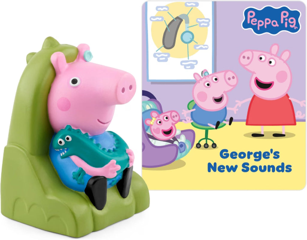 Tonies Peppa Pig George’s New Sounds Audio Toy Figurine