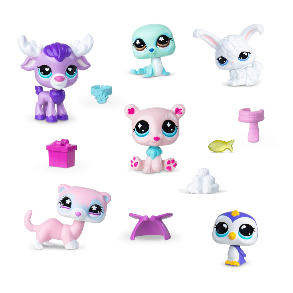 Littlest Pet Shop Glam Glacier Holiday Advent Calendar for Kids
