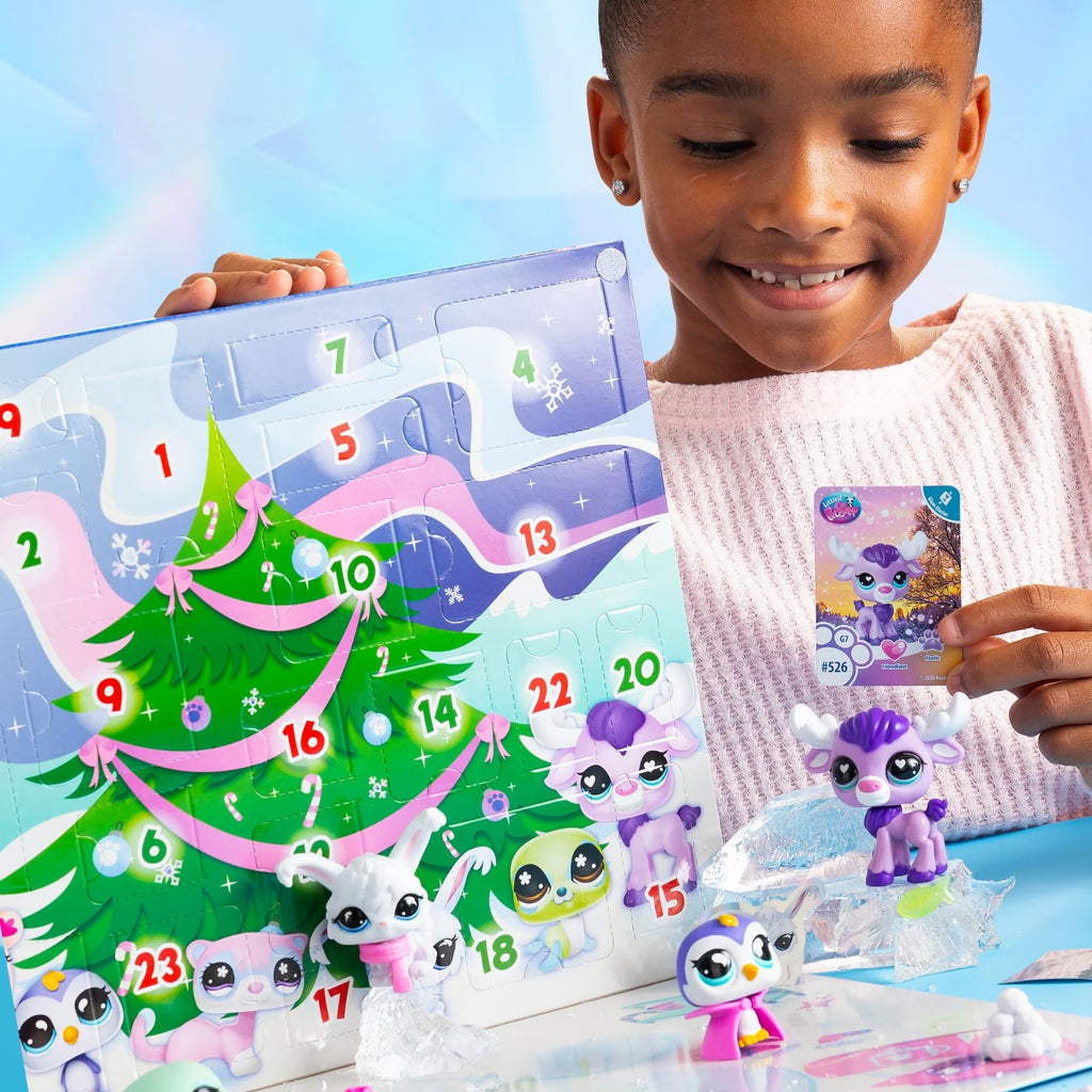 Littlest Pet Shop Glam Glacier Holiday Advent Calendar for Kids