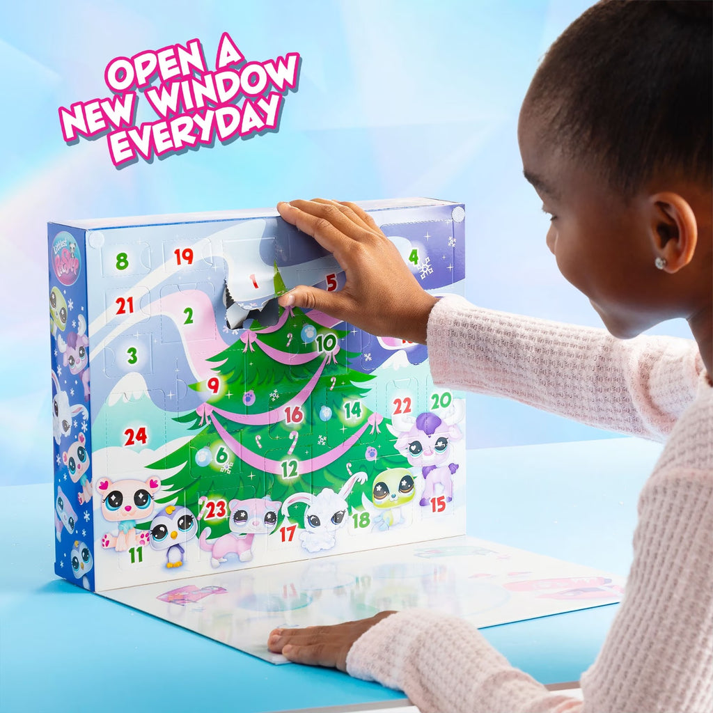 Littlest Pet Shop Glam Glacier Holiday Advent Calendar for Kids