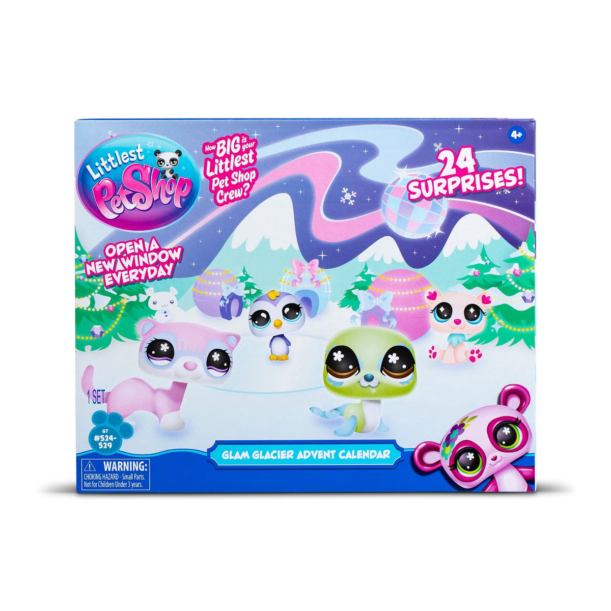 Littlest Pet Shop Glam Glacier Holiday Advent Calendar for Kids