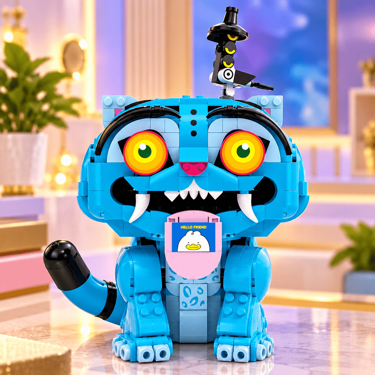 LEGO KPop Demon Hunters Derpy Tiger and Sussie Bird 72537