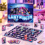 Ravensburger KPop Demon Hunters Labyrinth Board Game