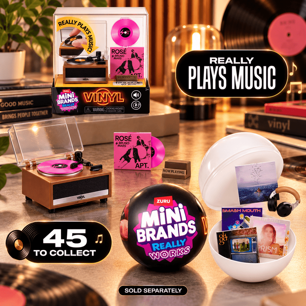 Mini Brands Really Works Vinyl Playset Series 1