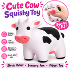 Cute Cow Squishy Squeeze Toy – Soft Sensory Fidget Toy for Kids