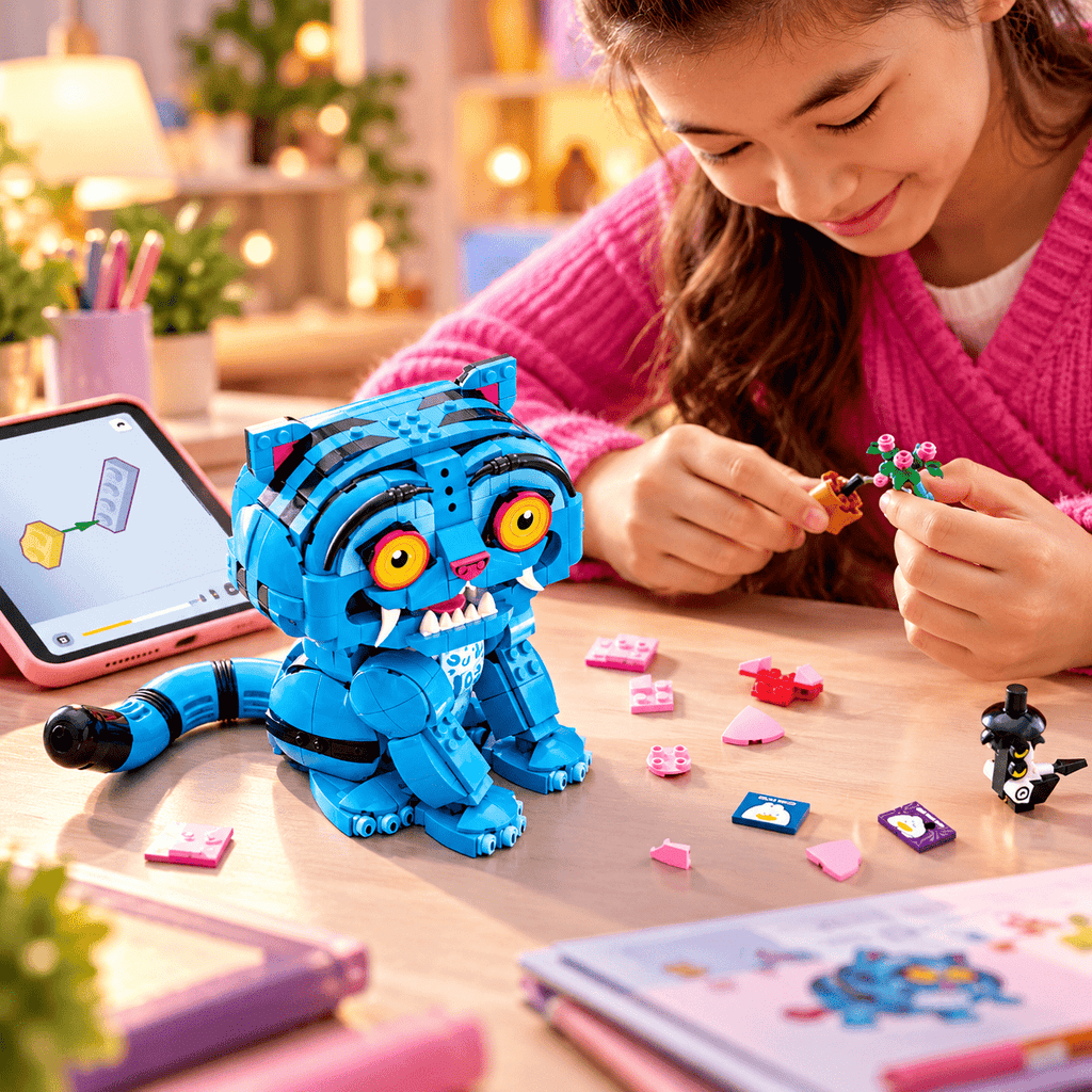 LEGO KPop Demon Hunters Derpy Tiger and Sussie Bird 72537