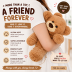 10inch Teddy Bear Stuffed Animal - Soft Teddy Bear Plushie Toys - Birthday Christmas Valentine's Day Gifts for Kid Boys Girls (Brown)