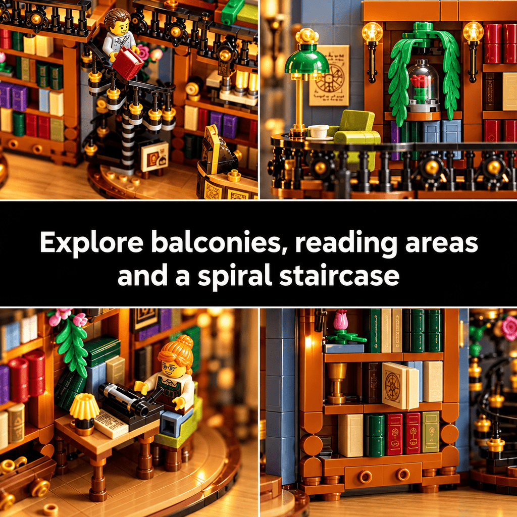 LEGO Icons Bookstore: Book Nook Building Set 11379