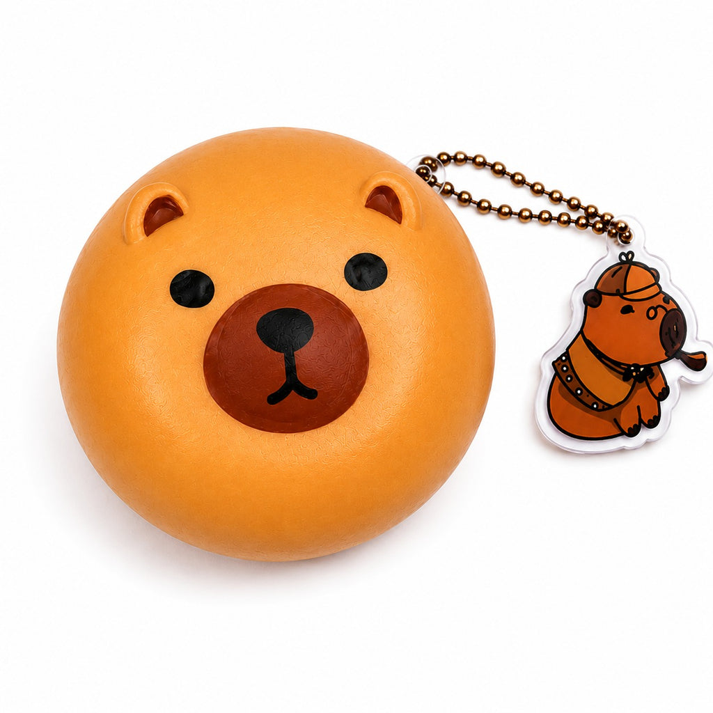 Capybara Squishies - Cute Capybara Animal Squeeze Balls - Anxiety Relief Fidget Squishies