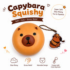 Capybara Squishies - Cute Capybara Animal Squeeze Balls - Anxiety Relief Fidget Squishies