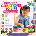 Air Dry Clay 24 Colors - Modeling Clay for Kids - DIY Molding Magic Clay - Toy Gifts for Age 3+ Years Old Boys Girls Kids