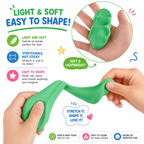 Air Dry Clay 24 Colors - Modeling Clay for Kids - DIY Molding Magic Clay - Toy Gifts for Age 3+ Years Old Boys Girls Kids