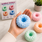 4PCS Crunchy Squishy Stress Ball for Kids and Adult - Soft Crunchy Stress Ball for Anxiety Stress Relief Focus Relaxing - Shapeable Sensory Squeeze Fidget Toys for Office Travel Student Classroom Prizes