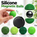 Silicone Magnetic Balls Fidget Toys for Adults & Teens - 4PCS Stress Relief Sensory Toys for Autism ADHD Anxiety - Fun Textures Gadgets - Office Desk Toy - Stocking Stuffers for Women Men Teen Gift