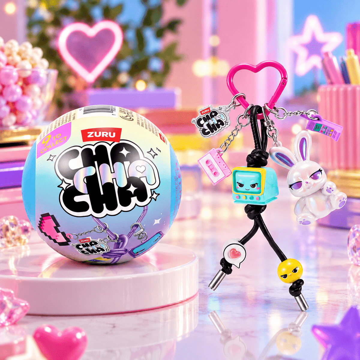 ZURU ChaChaCha Charms Keychain | Kiddo Toy World