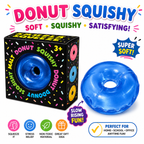 4 PCS Squishy Toy Set Baby Donut Coconut Cube Soft Squeeze Sensory Fidget Toys