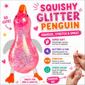 Cute Duck Squishy Sugar Stress Ball - Soft Duck Stress Relief Sugar Ball Toys and Moldable Slow Rise Relaxing Sensory Fidget Stress for Anxiety Relief(Pink)