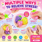 3pc Fruit Squishy Stress Balls - Glitter Squishies Fruit Squishy Pack - Pineapple - Strawberry - Grapes Cute Sensory Fruit Squishies Toys for Birthday Gifts - Ideal for Relax, Focus - Party Favors