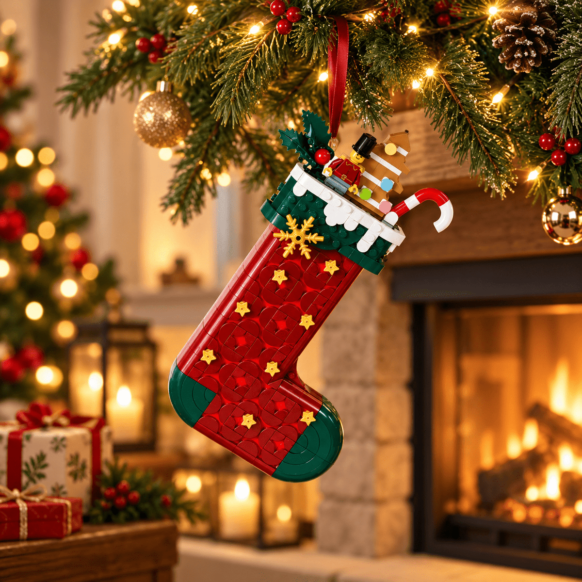 LEGO Christmas Stocking Hanging Decoration 40958