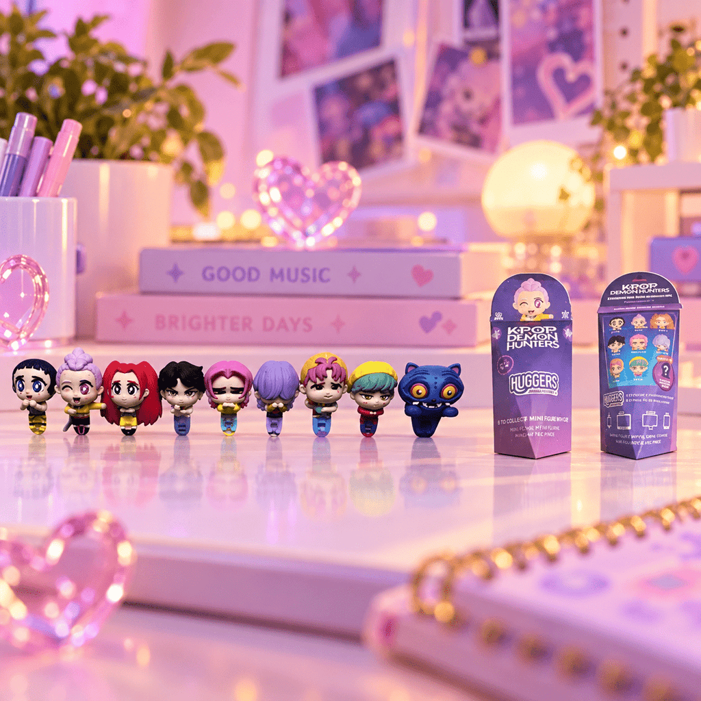 KPop Demon Hunters Character Hugger Phone Charm – Cute Mini Collectible Phone Accessory, Assorted Design, 1 Piece