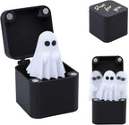 Halloween Little Ghost Fun Prank Toy Gift Box Funny Box Toy Spooky Prank - Halloween Ghost Surprise Holiday Creative Resin Ornament Gift Mini Frightened Ghost Halloween Surprise Novelty Funny Gifts