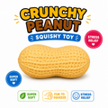 Crunchy Peanut Squishy Toys - Squeeze Fidget Toys for Stress Anxiety Relief