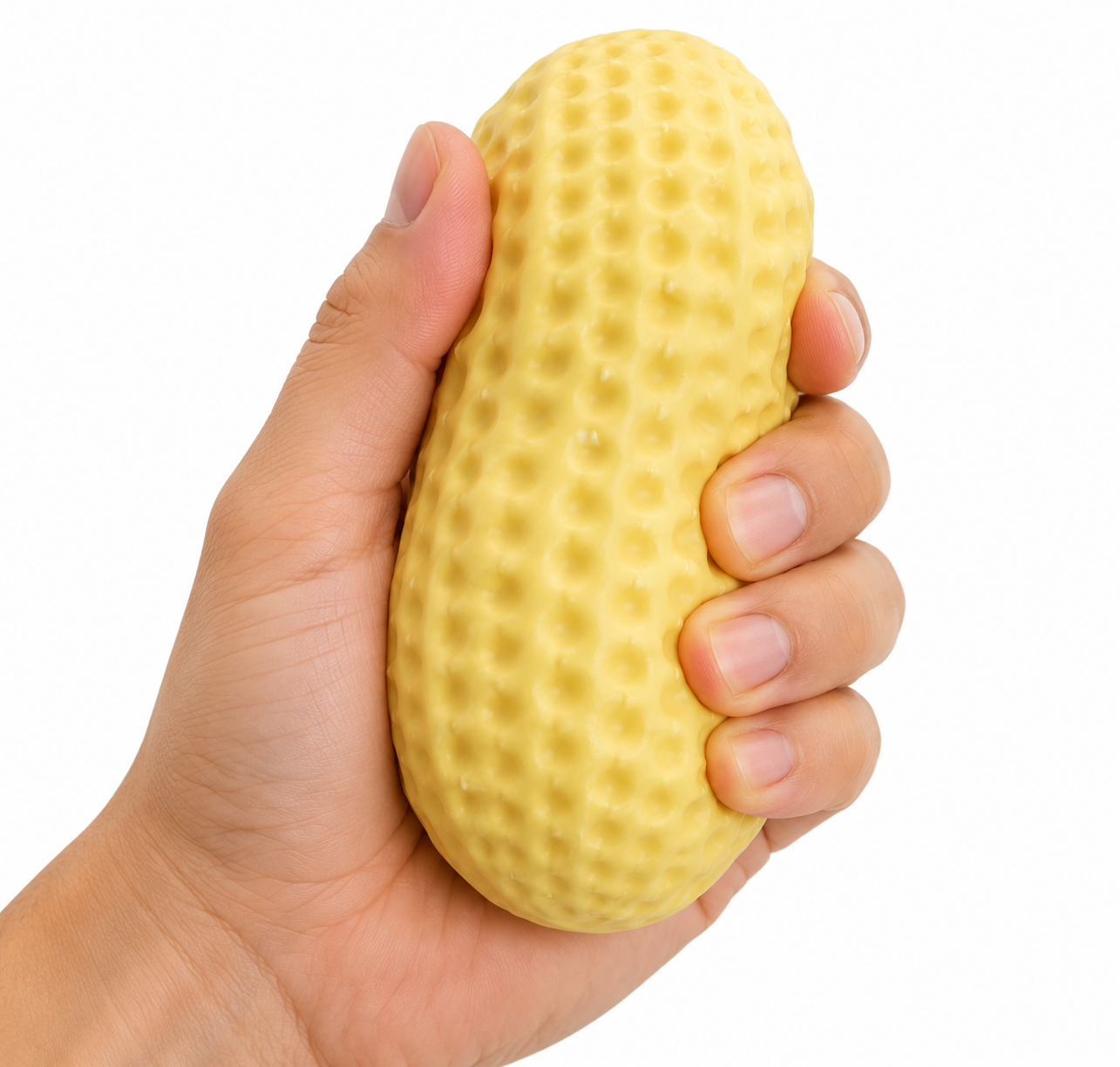 Peanut Squishies - Peanut Shaped Squish Balls - Squeeze Dough Ball - Soft Stress Relief Sensory Fidget Toys - Soft Stress Relief Sensory Fidget Toys for Adults Anxiety Relief Hand Relax