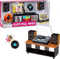 MGA's Miniverse Real Music Record Player Mini Collectibles Mini Playable Record