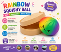 2026New Dumpling Squishy - Dumpling Mystery Box - Colorful Dumplings Soft Squeeze Decompression Dough for Anxiety Relief Fidget with Food Steamer Stretchy Desk Toys(Rainbow Colors) Gifts