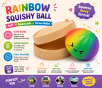 2026New Dumpling Squishy - Dumpling Mystery Box - Colorful Dumplings Soft Squeeze Decompression Dough for Anxiety Relief Fidget with Food Steamer Stretchy Desk Toys(Rainbow Colors) Gifts