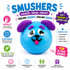 Smushers Squishy Curiosities - Ultra-Soft Slow Rising Stress Relief Toy for Adults - Cute Quirky Sensory Fidget Toy for Anxiety Relief - ADHD & Autism - Unique Office Desk Decor